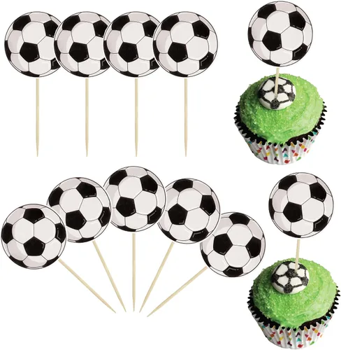Vista 8 de 36 piezas de adornos para cupcakes de baloncesto, estrellas, bolas deportivas, adornos para cupcakes para jugadores de baloncesto, decoración