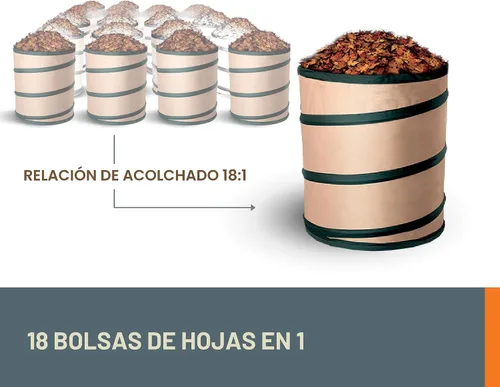 Vista 4 de WORX WG509 Trivac de 12 amperios, soplador de hojas eléctrico 3 en 1, aspirador de hojas y trituradora de hojas para el cuidado del césped