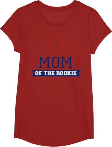 Vista 52 de Mom of Rookie - Camiseta de béisbol para primer cumpleaños, Blanco