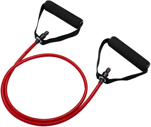 Vista 2 de Bandas de resistencia con asas, bandas portátiles individuales para entrenamiento de resistencia, terapia física, entrenamientos en casa, fitness