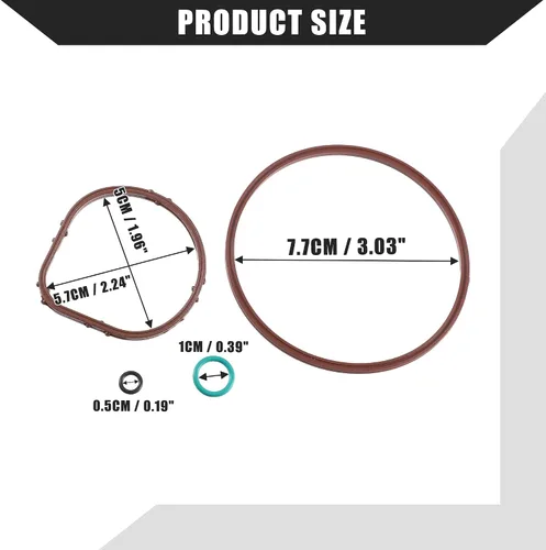 Vista 5 de Kit de sellado de bomba de vacío de 5.0 L para Land Rover Discovery 2017-2020/3.0L juntas de bomba de vacío para Jaguar F-Pace 2017-2020