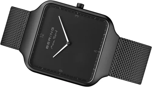 Vista 4 de BERING Unisex Analog Quartz Max René Collection Watch with Stainless Steel Strap & Sapphire Crystal