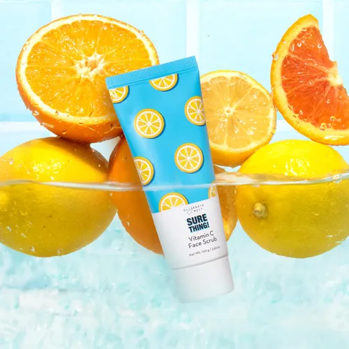 Vista 2 de Elizabeth Mott Sure Thing - Exfoliante facial con vitamina C – Limpiador facial exfoliante activado por calor para limpieza profunda de poros y piel