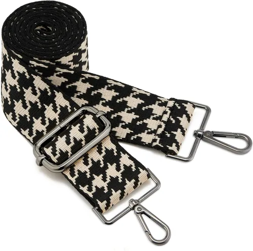 Vista 105 de ZOOEASS Hebillas de níquel Correa ancha para el hombro ajustable de repuesto para cinturón de pistola, hebilla de guitarra estilo bandolera