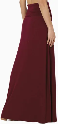 Vista 4 de TheMogan - Maxi falda larga para mujer, tallas S3XL