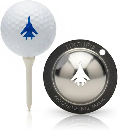 Vista 8 de Tin Cup Plantilla de marcador de pelota de golf, herramienta de personalización premium para golfistas, marcador de pelota de diseño personalizado