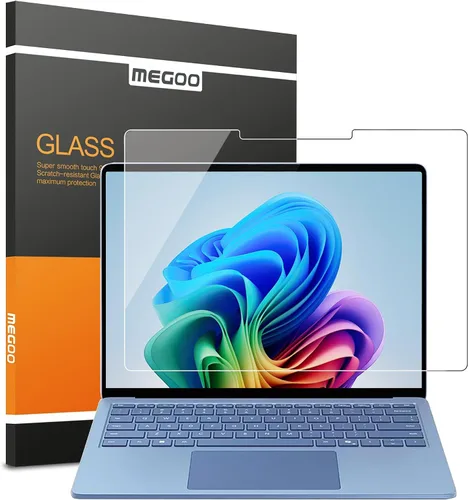 Vista 10 de Megoo - Protector de pantalla para laptop Microsoft Surface 8/7 de 13.8 pulgadas (2026/2024), película protectora de vidrio templado ArmorShield