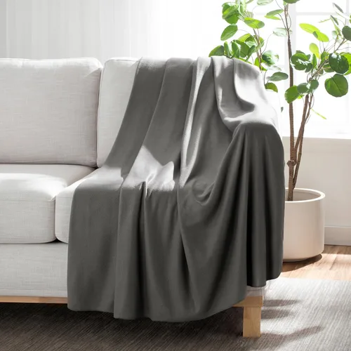 Vista 6 de Arkwright - Mantas de forro polar a granel – Paquete de 6 – Manta ultra suave y acogedora para automóvil, campamento, sofá, oficina, aire libre