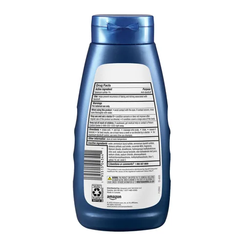 Vista 2 de Amazon Basics Champú hidratante para la caspa, 11 onzas líquidas, paquete de 1