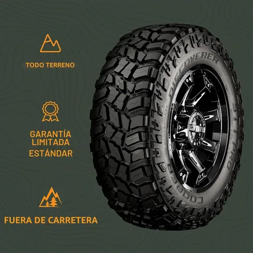 Vista 2 de Neumático Cooper Discoverer STT Pro para todas las estaciones 35X12.50R18LT 118Q Light Truck Mud Terrain All Season Traction 118Q Rated D (8 Ply)