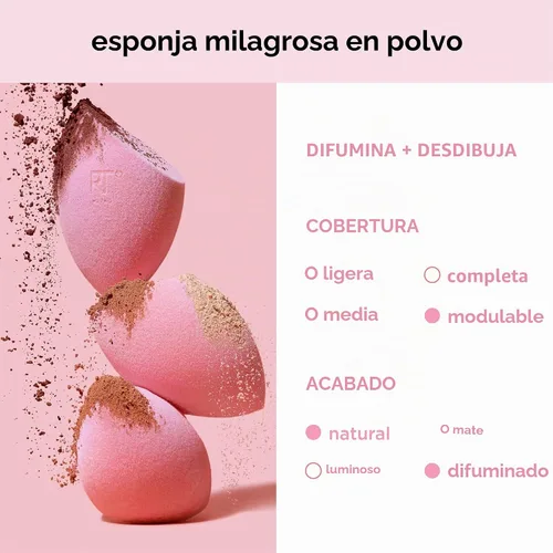 Vista 11 de Real Techniques Miracle - Esponja de maquillaje matificante para base