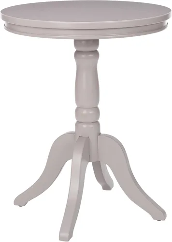 Vista 3 de Safavieh American Homes Collection Vivienne - Mesa auxiliar de cuarzo gris