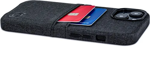 Vista 8 de Dockem Funda para iPhone 14 con placa de metal integrada para montaje magnético y 2 bolsillos para tarjetas: Cartera Luxe M2, piel sintética