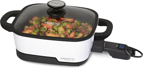 Vista 4 de Presto 07118 Tuxedo - Sartén digital de precisión multicocina