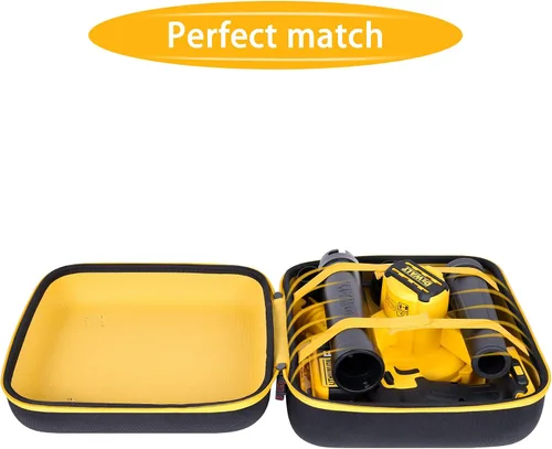 Vista 4 de khanka Funda rígida para soplador DEWALT 20V MAX (DEWALT DCE100B / DCE100M1), solo funda