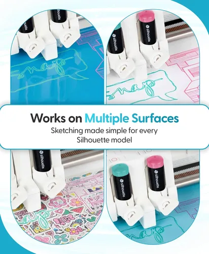 Vista 5 de Pack de lapiceras Silhouette Sketch para scrapbooking