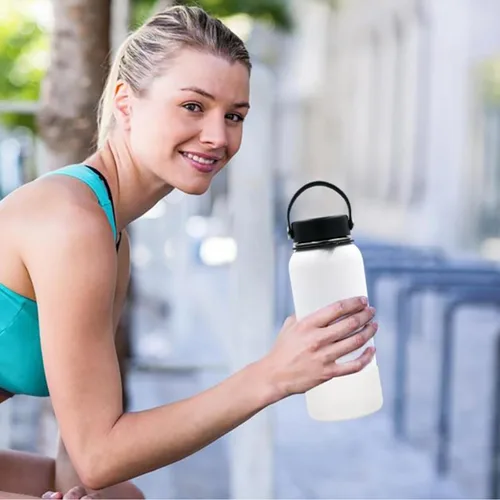 Vista 6 de HEYSKAY - Base de silicona para botella de agua Hydro Flask de boca ancha de 32 a 40 onzas