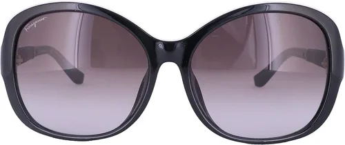 Vista 2 de Salvatore Ferragamo SF744SLA 001 - Gafas de sol 2323in Negro gris blackGrey Gradient 5915135