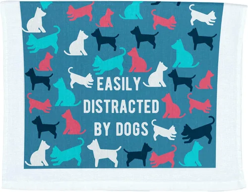 Vista 26 de Crazy Dog T-Shirts Cat Lady Funny Kitten Lovers - Toalla de té