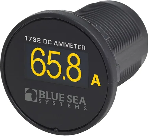 Vista 8 de Blue Sea Systems - Mini medidores OLED para marina, RV y más