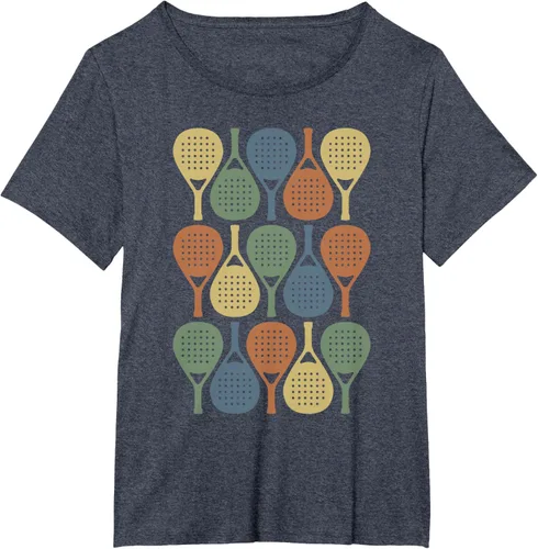 Vista 82 de Vintage Retro Padel Camiseta de Padel Sports Lover