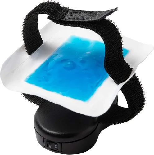 Vista 4 de Alivio de la fascitis plantar - Bolsa de hielo vibrante - Alivio intenso del dolor de pies y talón - Estimulación mecánica - Dispositivo