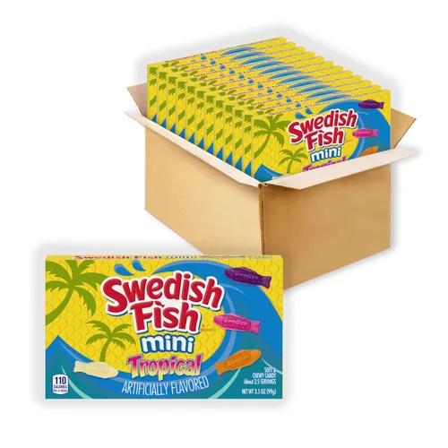 Vista 21 de SWEDISH FISH - Caramelos suaves y masticables, 3.1 oz