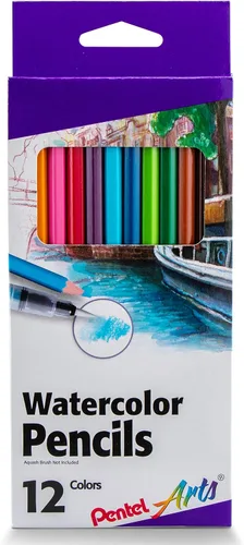Vista 8 de Pentel Arts - Lápices de colores, colores surtidos, paquete de 36 (CB8-36)