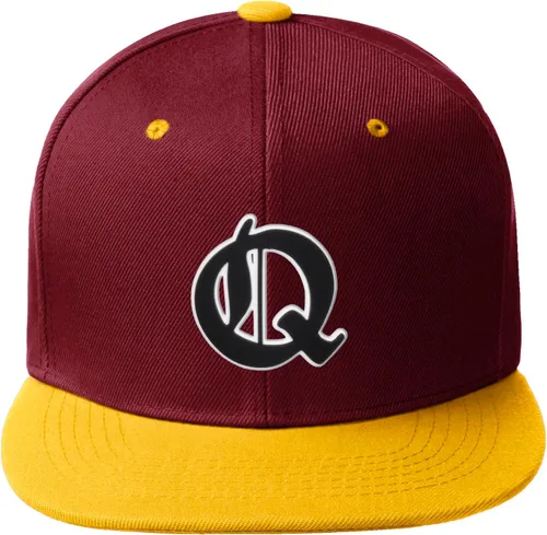 Vista 1223 de Daxton Gorra clásica con visera de billete plano con letras del alfabeto inglés antiguo de la A a la Z