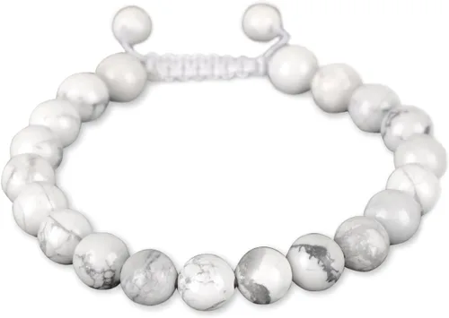 Vista 42 de AD Beads Pulseras de piedras preciosas unisex de 0.315 pulgadas (0.315 in), macramé curativo ajustable de 7 a 9 pulgadas Usa esta pulsera