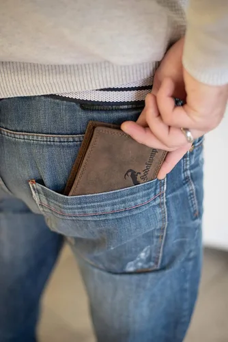 Vista 6 de Hodalump Carteras para hombre, Premium Hodalump 1173, Vintage