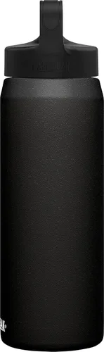 Vista 4 de CamelBak Botella con tapa de transporte, acero inoxidable aislado al vacío, fácil de transportar Negro