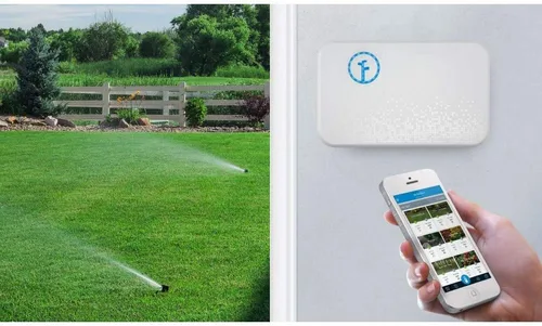 Vista 3 de Rachio - Controlador de aspersor de césped inteligente por WiFi