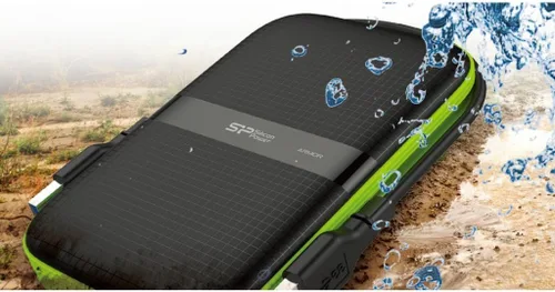 Vista 3 de Silicon Power 4TB Rugged Armor A60 - Disco duro externo USB 3.0 de 2.5 pulgadas a prueba de golpes y resistente al agua para PC, Mac, Xbox One