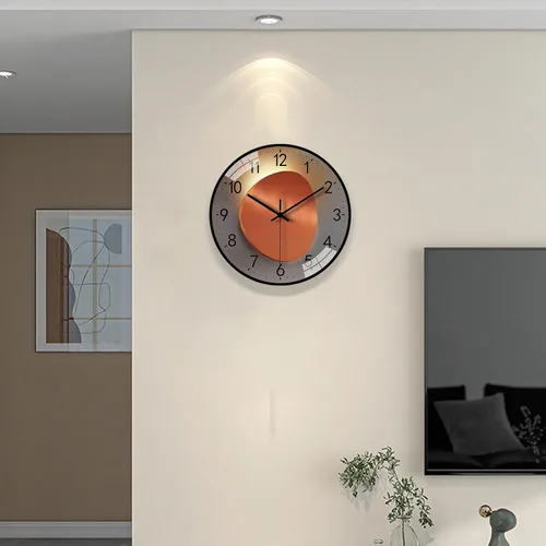 Vista 4 de Wall Clock, 8 Inch Silent Non Ticking Modern Wall Clock, Clear and Easy to Read for Living Room Meeting Rooms Bedroom Kitchen Office Decor