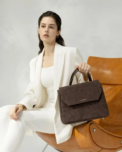 Vista 7 de GLORIEROO Lonchera para niñas y mujeres, Beige, Estándar