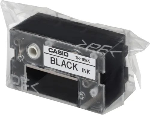Vista 2 de Casio cinta de tinta de impresora de título de disco TR-18BK-3P Negro 3 piezas