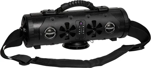Vista 2 de Bazooka Party Bar Mini Altavoz Bluetooth portátil resistente al agua IP66 Luces RGB Botón de emparejamiento para fiestas Hasta 70 HORAS