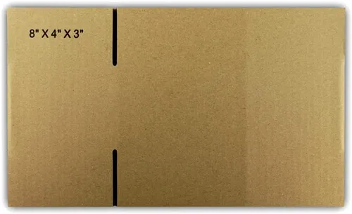 Vista 5 de 75 EcoSwift - Cajas de embalaje de cartón corrugado de 8 x 4 x 3 pulgadas, cajas de envío de mudanza, cajas de 8 x 4 x 3 pulgadas
