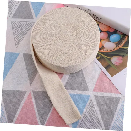 Vista 9 de 2 rollos tubulares Stockinette de alta elasticidad de algodón fundido para piernas Material cómodo y transpirable para protección y apoyo