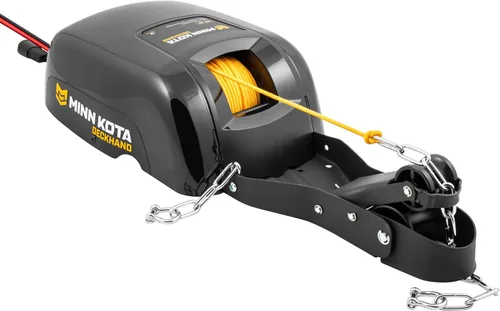 Vista 3 de MinnKota Deckhand 40 cabestrante de ancla eléctrico (40 libras Capacidad)