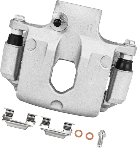 Vista 24 de cciyu Conjunto de pinza de freno trasera izquierda 18B4644A con soporte para Buick Rendezvous, para Chevy Venture, para Oldsmobile Silhouette