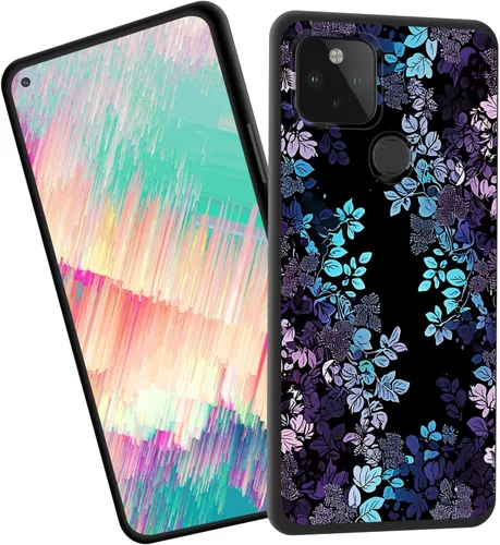 Vista 34 de Funda delgada para Google Pixel 4 XL, funda delgada de silicona de TPU suave a prueba de golpes para Google Pixel 4 XL, gato negro luna estrellada