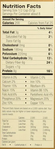 Vista 2 de Food For Life Ezequiel 4:9 Cereal de grano germinado Almendra 16oz