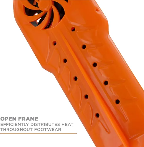 Vista 3 de DryGuy Travel Dry DX - Secador de botas y secador de zapatos, naranja y negro