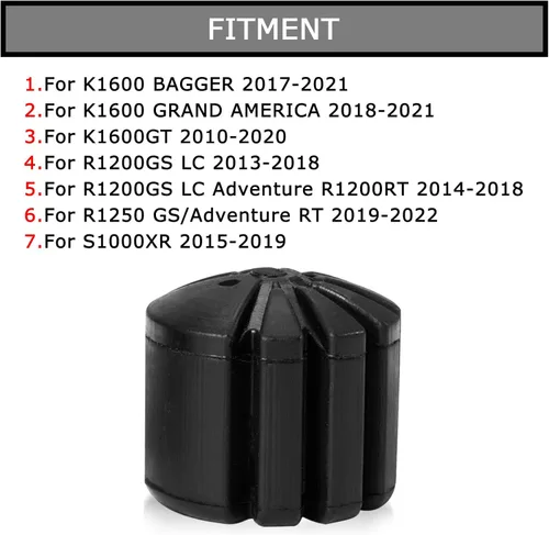 Vista 2 de PSLER Kit de reducción de altura de asiento de motocicleta para 1250GS Adventure 2019-2022, para R1250 GS ADV 19-22, para R1250RT R1200GS LC R1200RT