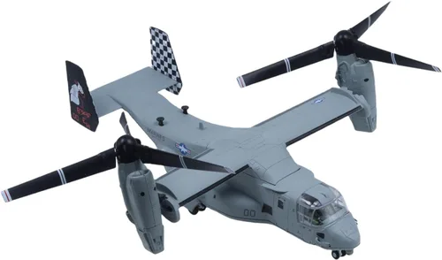 Vista 8 de V-22 Avión Osprey Metal Fighter Modelo Militar 1/72 Modelos de avión fundido a troquel