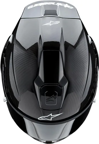 Vista 2 de Alpinestars Supertech R10 Casco sólido, carcasa de carbono, certificado CE, ventilación avanzada y ajuste