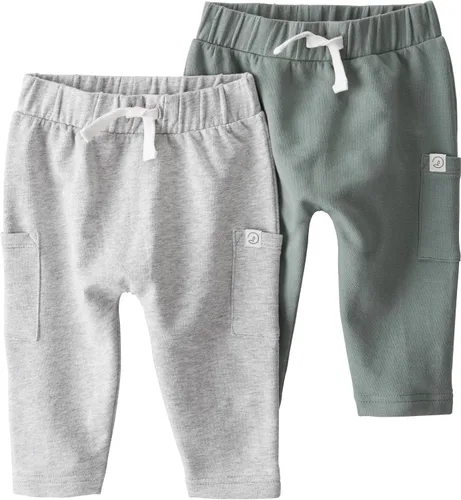 Vista 8 de Little Planet by Carter's Baby 2-Pack Pants Made with Organic Cotton Gris/ Azul