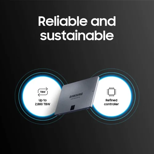 Vista 11 de SAMSUNG 870 QVO SATA III SSD 2TB 2.5" Unidad de Estado Sólido Interna, Actualiza la Memoria y Almacenamiento de PC de Escritorio o Portátil